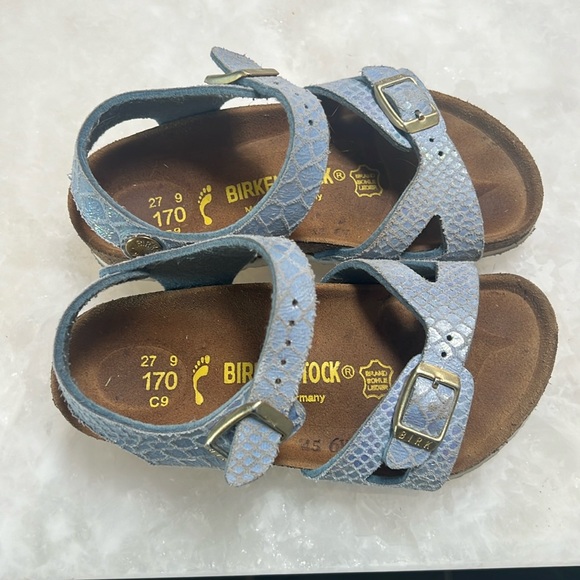 EUC Birkenstock Rio Birko-Flor toddlers sandals - Picture 2 of 5